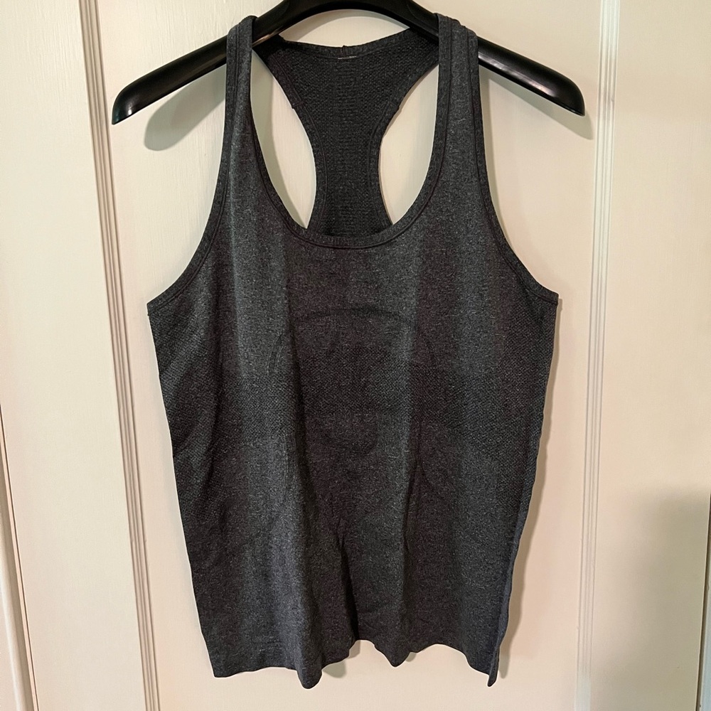 Lululemon Gray Racerback Tank Top